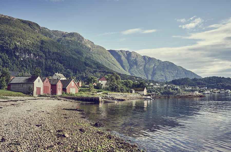 Landscape image of Norway.