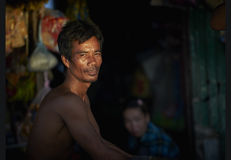 Cambodian Male Living on the Water