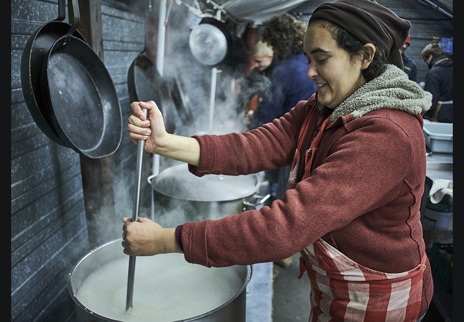 Calais Charity Worker