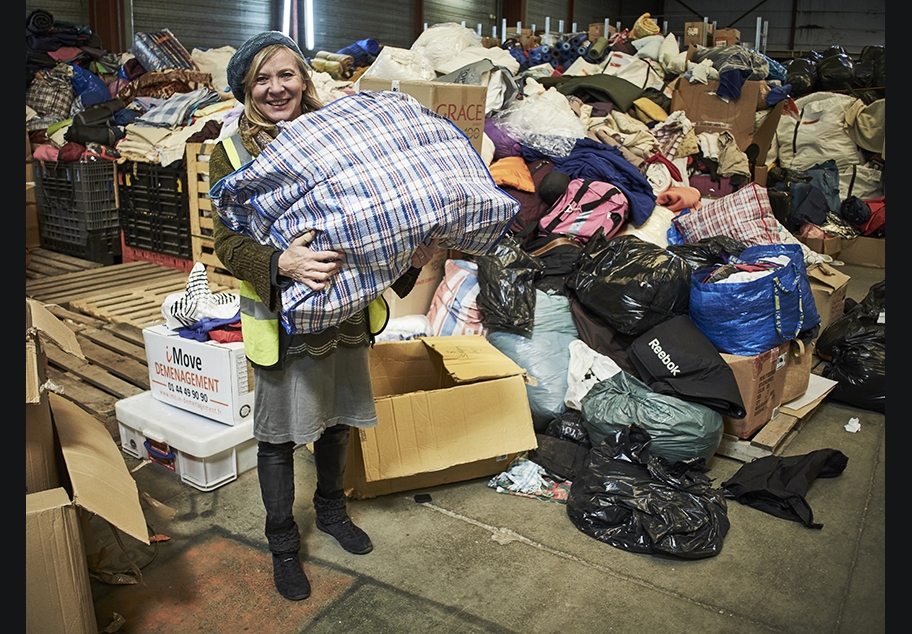 Calais Charity Worker