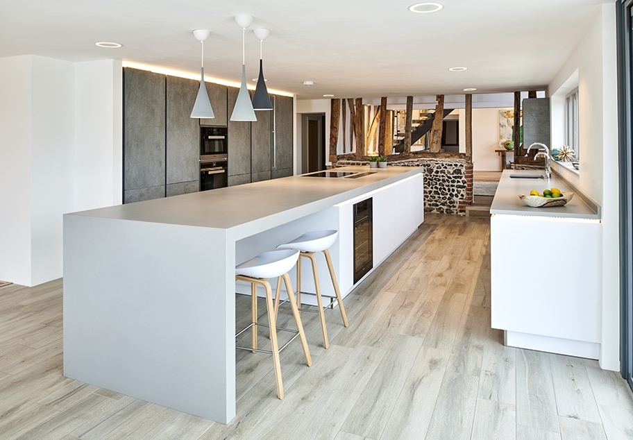 Kitchen Interior in Barn Conversion