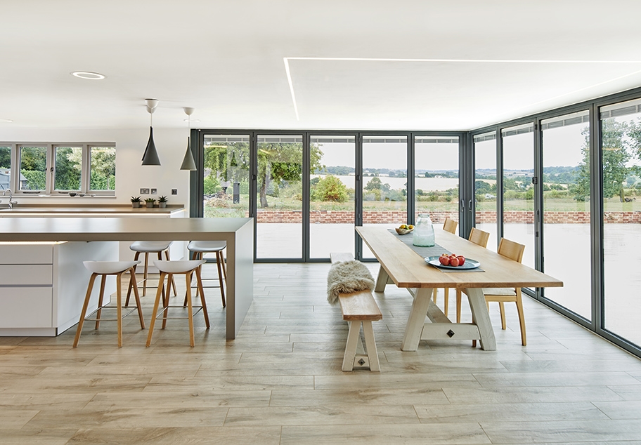 Kitchen Interior in Barn Conversion