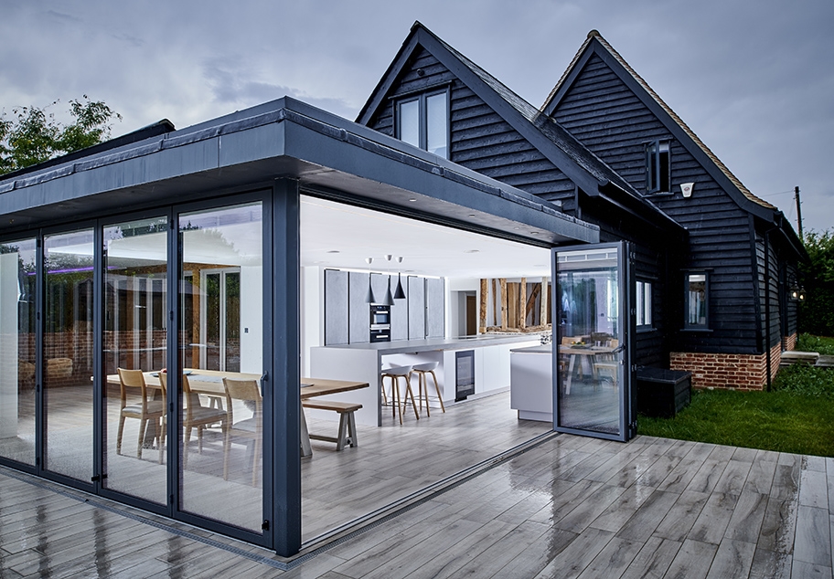 Kitchen Interior in Barn Conversion