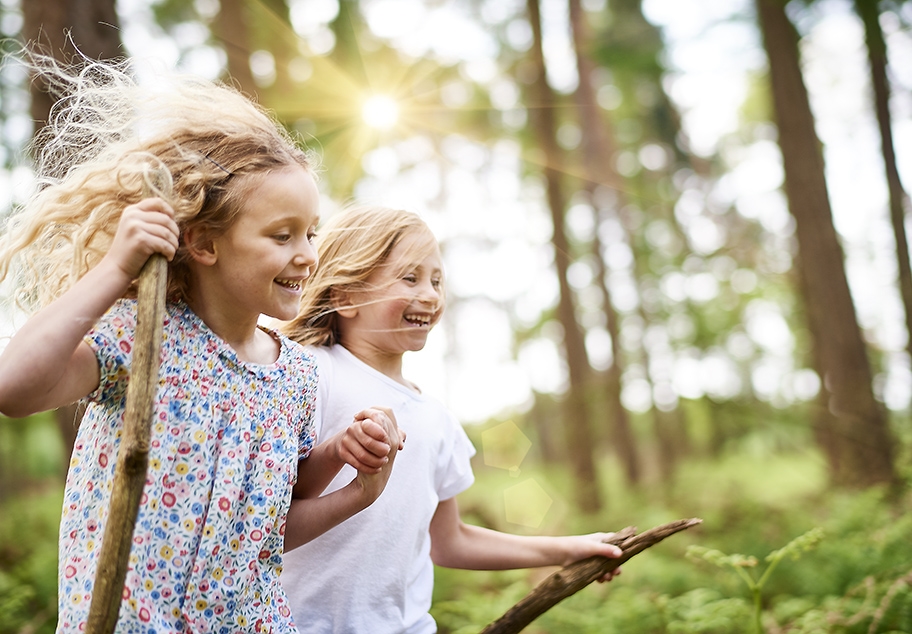 Lifestyle Image of Children Playing for Landal Holidays