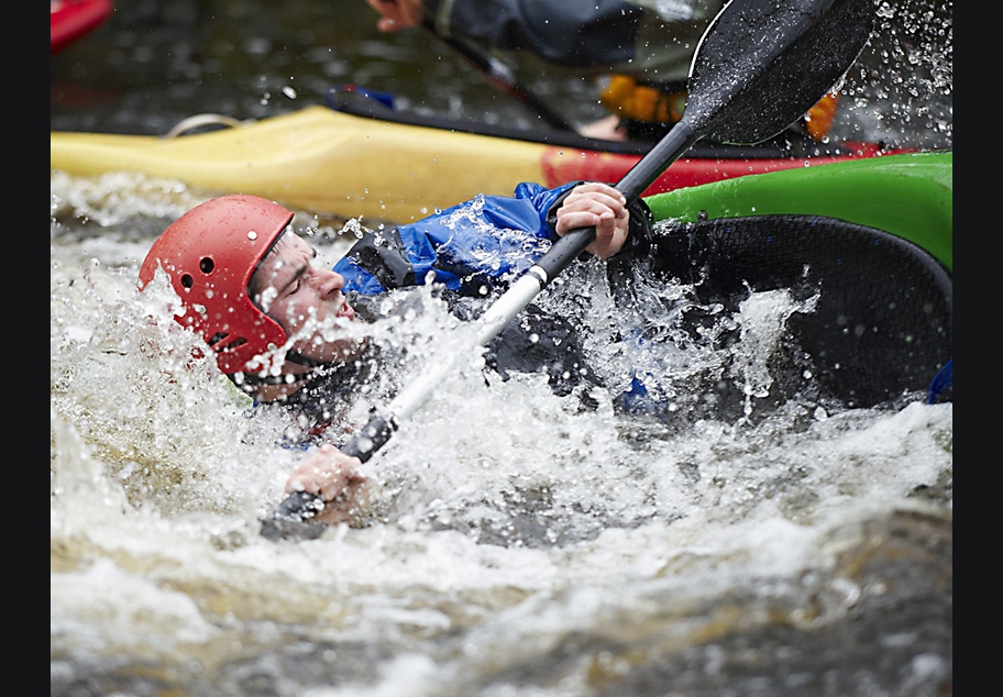 Male Canoeist